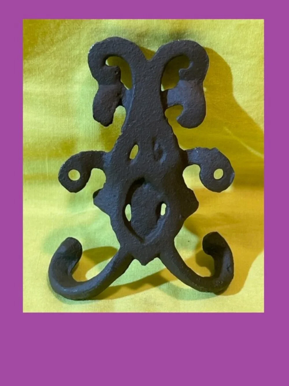 Two (2) Cast Iron Antique 3 1/2